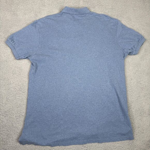 Southern Tide Shirt Mens XL Blue Pique Skipjack Polo Classic Short Sleeve Casual - Picture 3 of 10